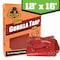 Gorilla Tarp Tarp, 12 ft x 16 ft, 8 mil, Red, PE, Weather Resistant with UV Coating 97035 - alternate 1